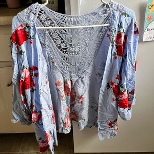 3/4 sleeve light weight cardigan